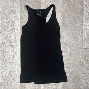 Classic black tank top